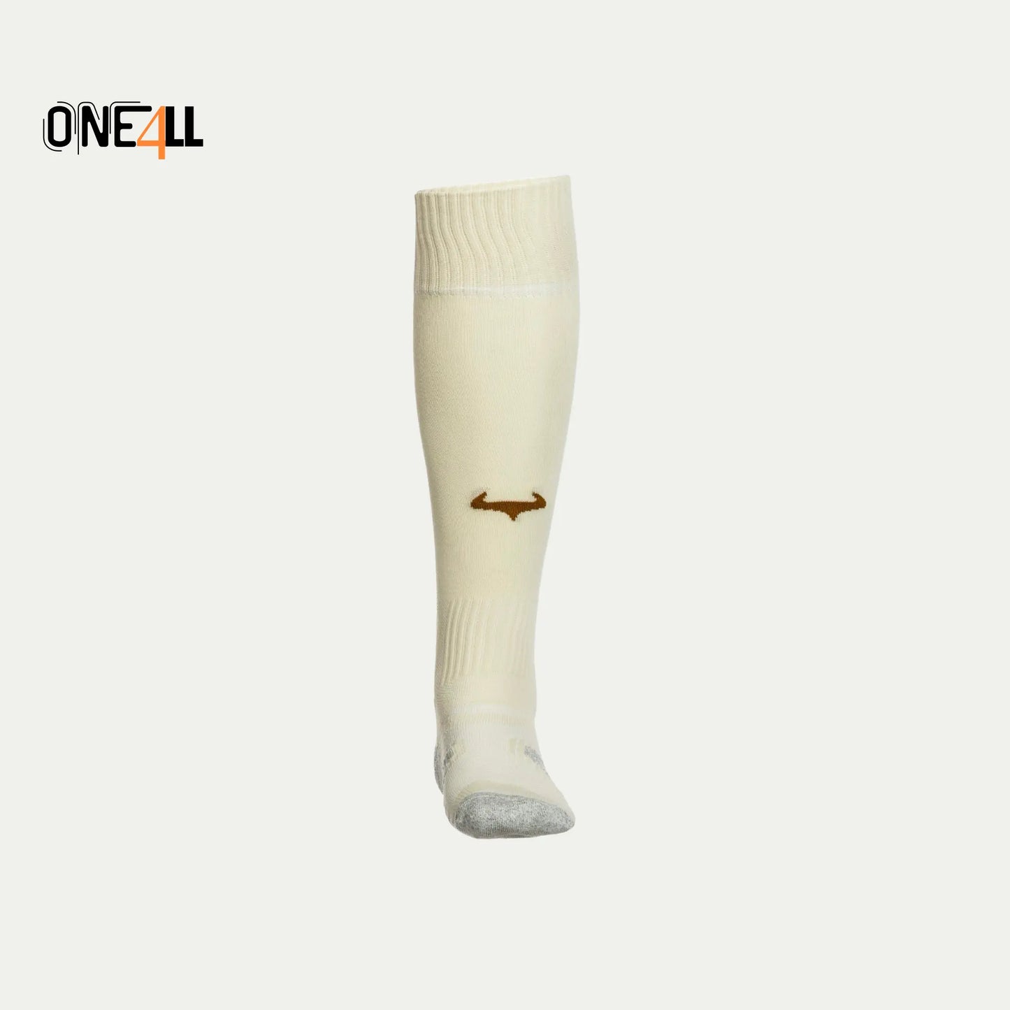 14ALLE - EINS FÜR ALLE - ONE4ALL Academy Fußballsocken in Khaki – leicht, flexibel, warm