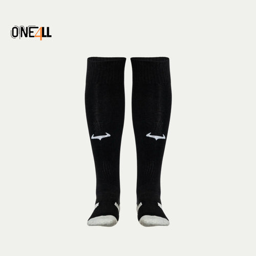 14ALLE - EINS FÜR ALLE - ONE4ALL Academy Fußballsocken in Schwarz – ergonomische Passform, atmungsaktiv, warm
