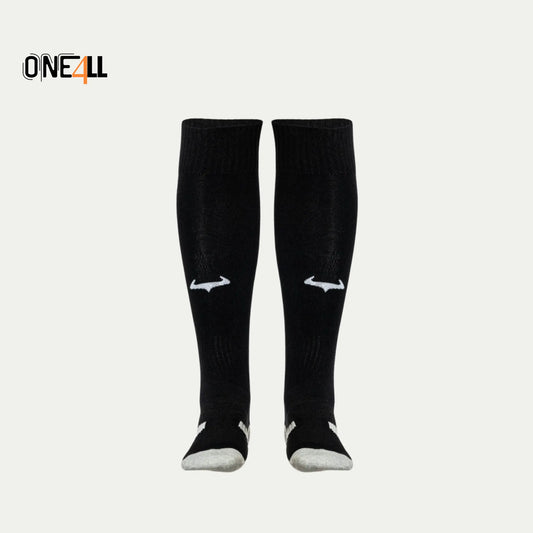 14ALLE - EINS FÜR ALLE - ONE4ALL Academy Fußballsocken in Schwarz – ergonomische Passform, atmungsaktiv, warm