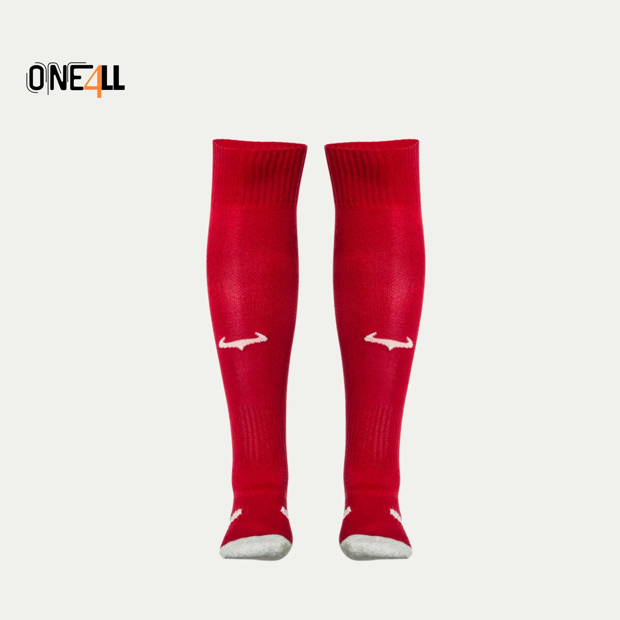 14ALLE - EINS FÜR ALLE - ONE4ALL Academy Fußballsocken in Wein Rot – ergonomische Passform, atmungsaktiv, warm, Perfekt für den ganzen Tag