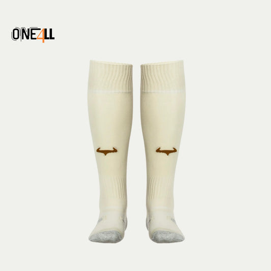 14ALLE - EINS FÜR ALLE - ONE4ALL Academy Fußballsocken in Khaki – ergonomische Passform, atmungsaktiv, Perfekt für Training und für den ganzen Tag