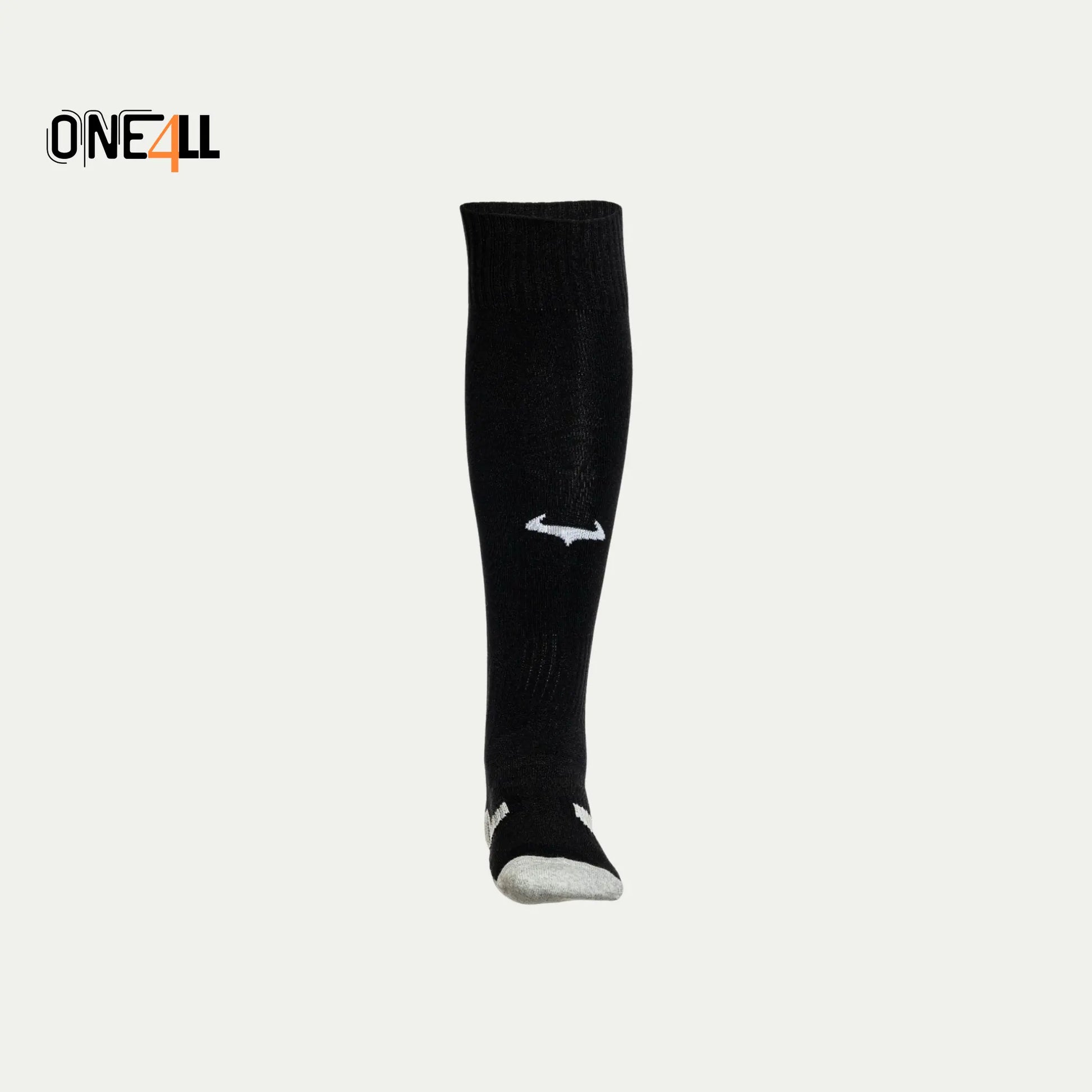 14ALLE - EINS FÜR ALLE - ONE4ALL Academy Fußballsocken in Schwarz – leicht, atmungsaktiv, warm, perfekt für Training und für den ganzen Tag