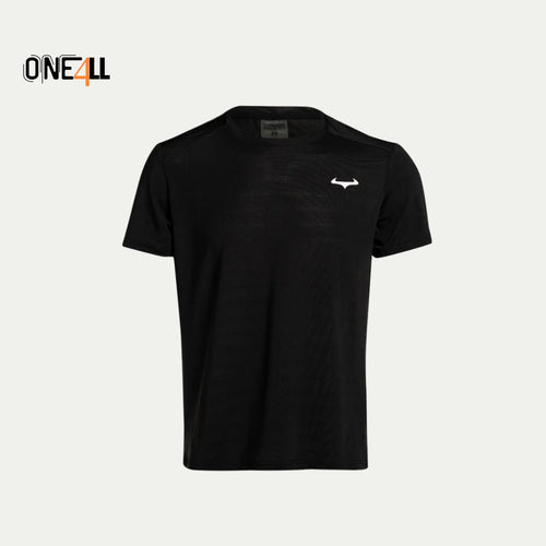 14ALLE - EINS FÜR ALLE - ONE4ALL AeroSwift Dri-FIT T-Shirt Schwarz mit Weiß logo  – leicht, atmungsaktiv