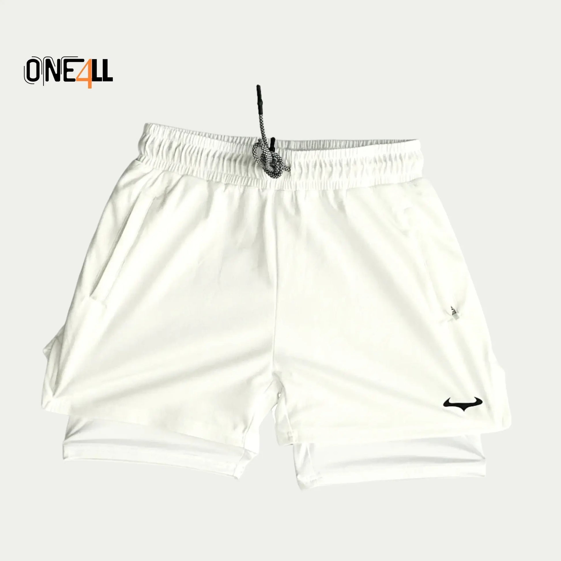 14ALLE - EINS FÜR ALLE - ONE4ALL Aktivsport Kollektion Trainingshose Weiß   – perfekt für Training