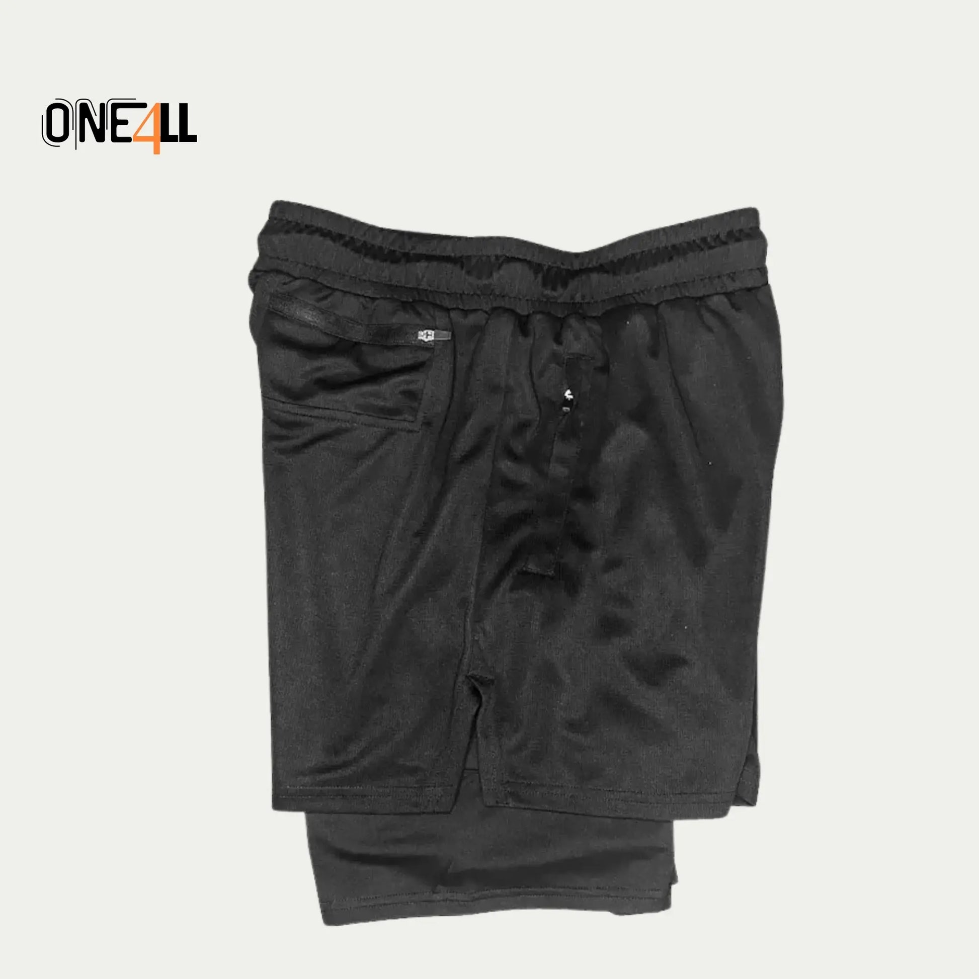 14ALLE - EINS FÜR ALLE - ONE4ALL Aktivsport Kollektion Trainingshose Schwarz   – bequem, atmungsaktiv
