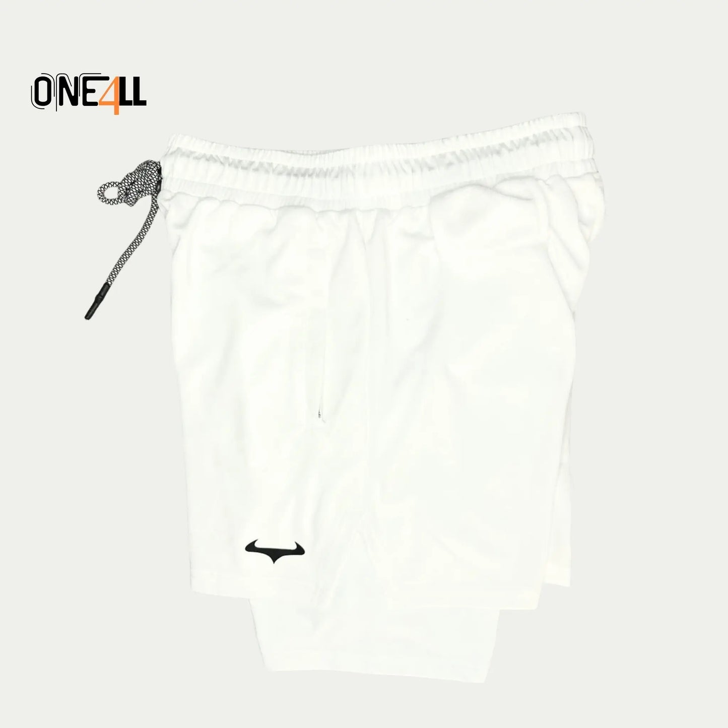 14ALLE - EINS FÜR ALLE - ONE4ALL Aktivsport Kollektion Trainingshose Weiß   – perfekt für Training und atmungsaktiv