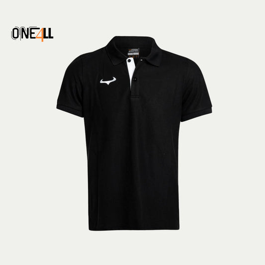 14ALLE - EINS FÜR ALLE - ONE4ALL 
Regular-Fit Poloshirt aus Piqué-Baumwolle Rot mit Knopfe. Leicht, Merino, atmungsaktiv
