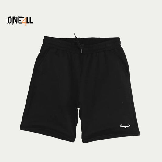 14ALLE - EINS FÜR ALLE - ONE4ALL Sportswear Jersey Baumwolle Shorts schwarz   – leicht, flexibel, perfekt für alles