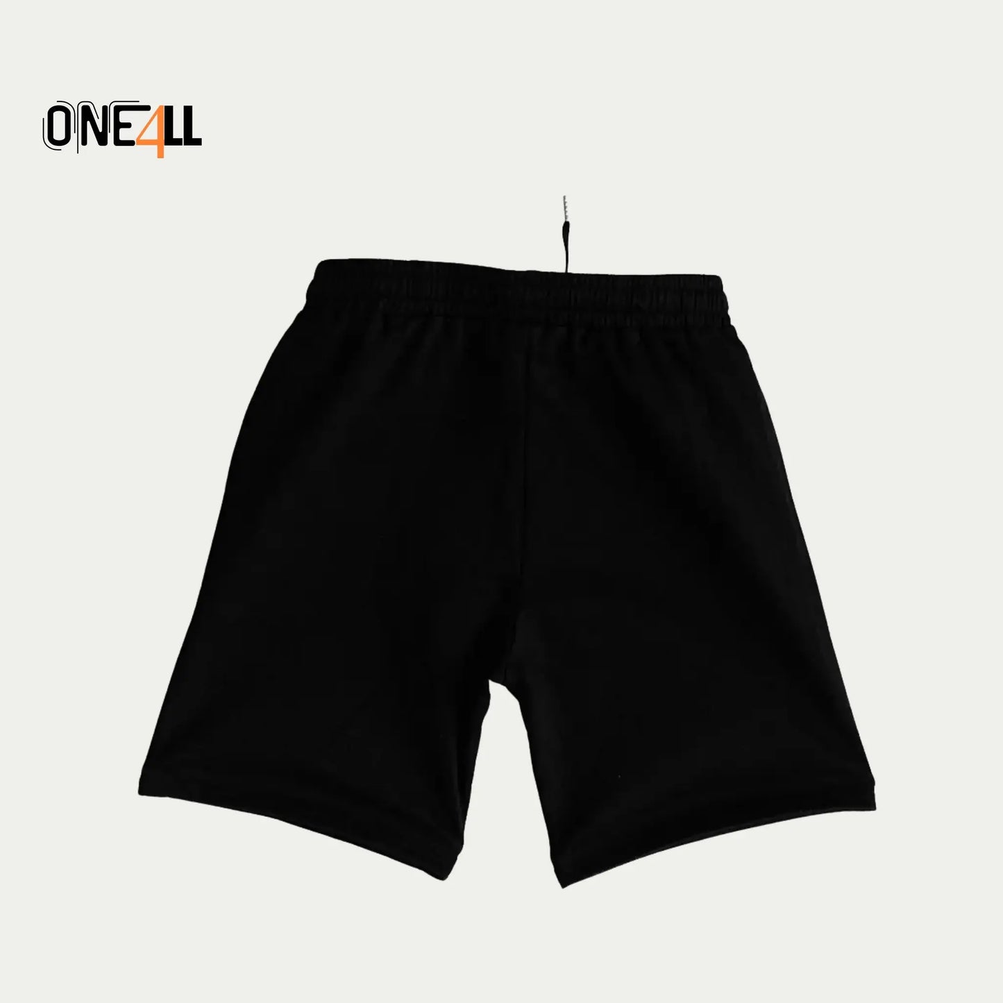 14ALLE - EINS FÜR ALLE - ONE4ALL Sportswear Jersey Baumwolle Shorts schwarz   – atmungsaktiv, perfekt für den ganzen Tag