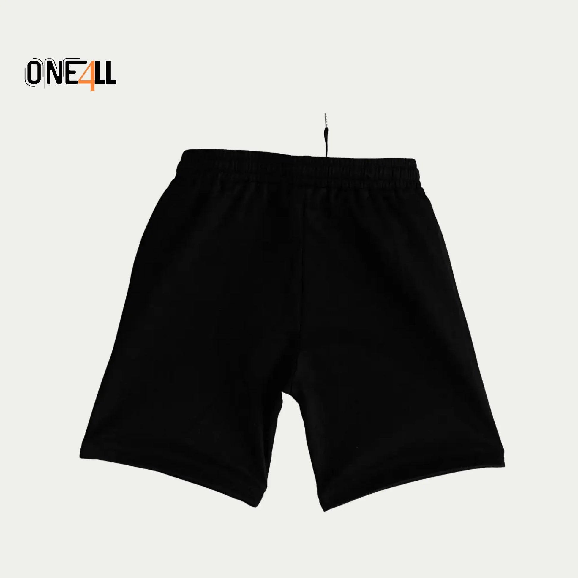 14ALLE - EINS FÜR ALLE - ONE4ALL Sportswear Jersey Baumwolle Shorts schwarz   – atmungsaktiv, perfekt für den ganzen Tag