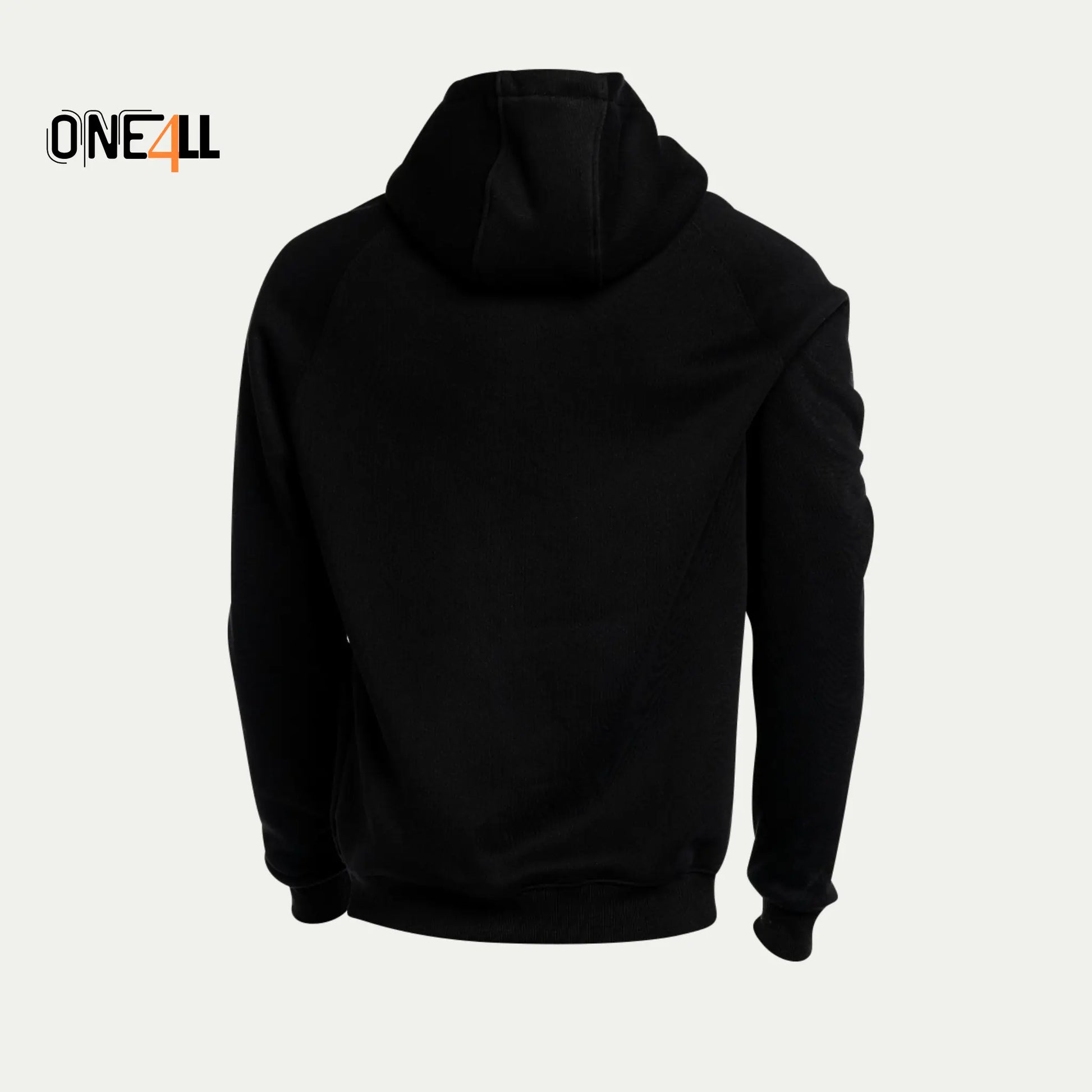 14ALLE - EINS FÜR ALLE - ONE4ALL
Tech Windrunner Hoodie aus Fleece  in Schwarz – klassisch, bequem, atmungsaktiv