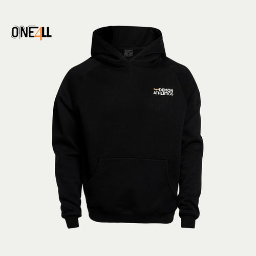 14ALLE - EINS FÜR ALLE - ONE4ALL
Tech Windrunner Hoodie aus Fleece  in Schwarz – leicht, flexibel, atmungsaktiv
