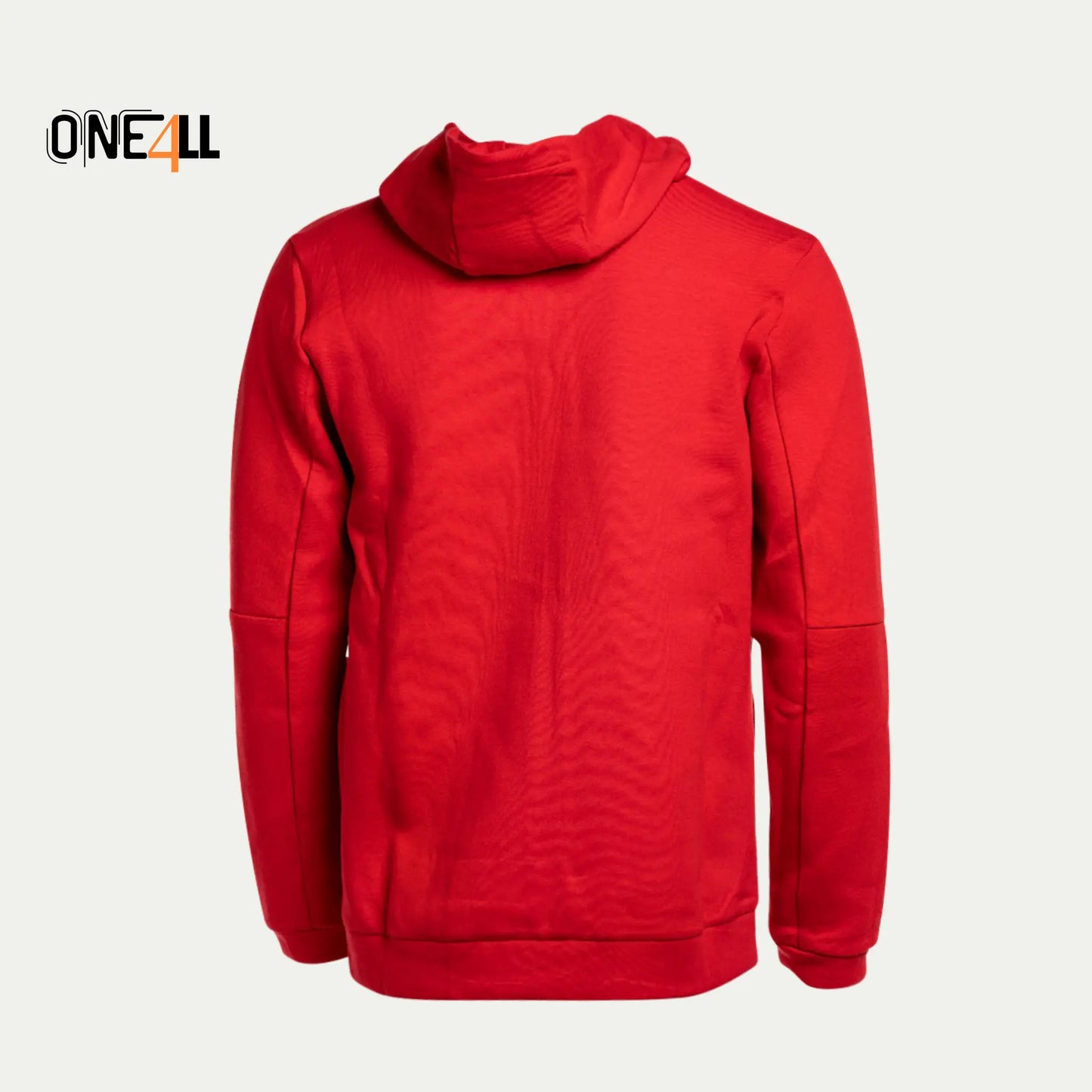 14ALLE - EINS FÜR ALLE - ONE4ALL Tech Windrunner Jacke aus Fleece mit Reißverschluss in Rot – leicht, flexibel, atmungsaktiv, für ganzen Tag