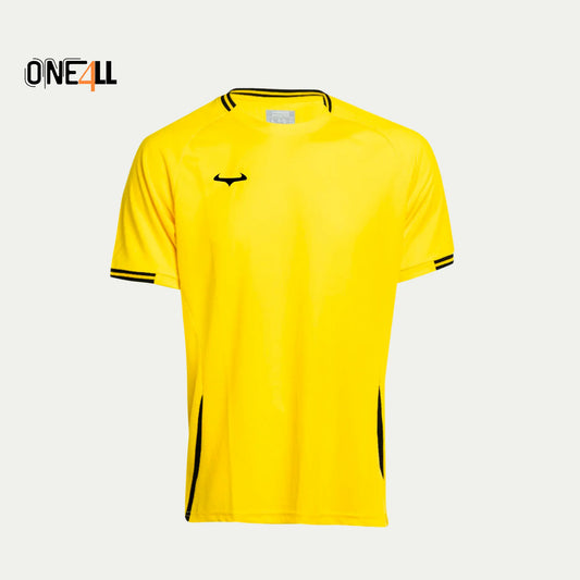 14ALLE - EINS FÜR ALLE - ONE4ALL AeroSwift Dri-FIT T-Shirt Gelb   – leicht, atmungsaktiv, sportlich, ultimative Ausrüstung für den Race Day
