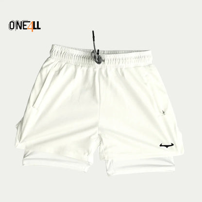 14ALLE - EINS FÜR ALLE - ONE4ALL Aktivsport Kollektion Trainingshose Weiß   – perfekt für Training